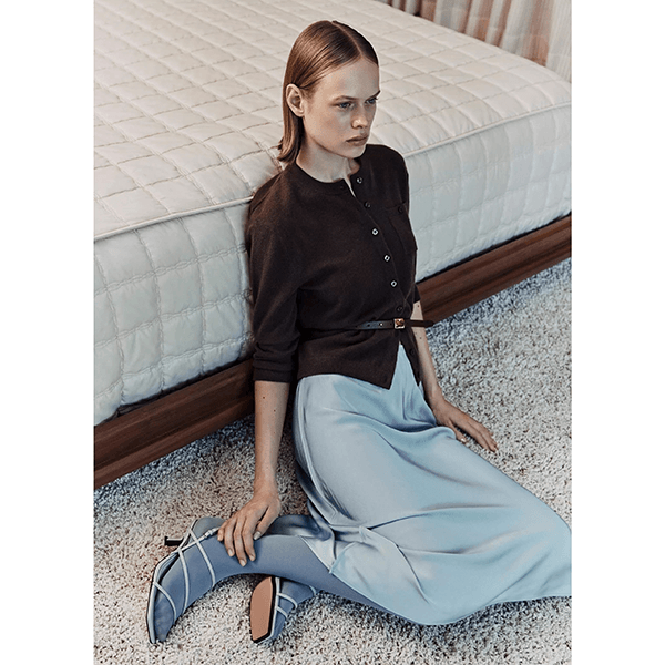 Vince Pull On Slip Skirt Clearwater