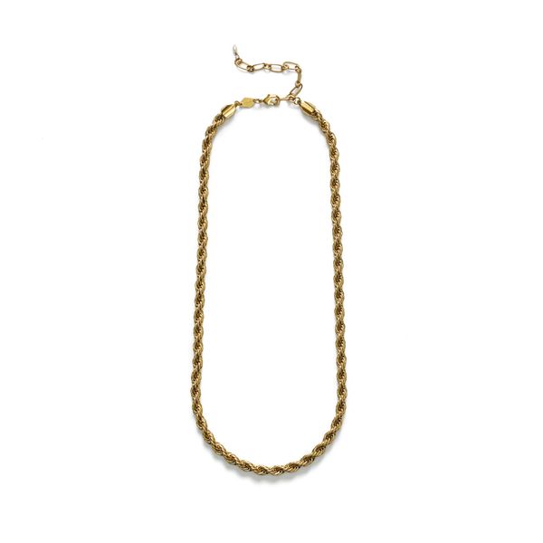 Anni Lu Golden Rope Necklace