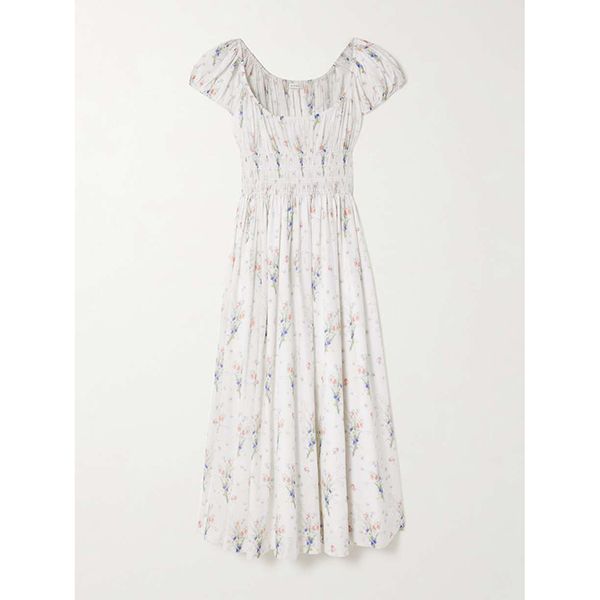 Dôen Quinley Dress Painted Bouquet