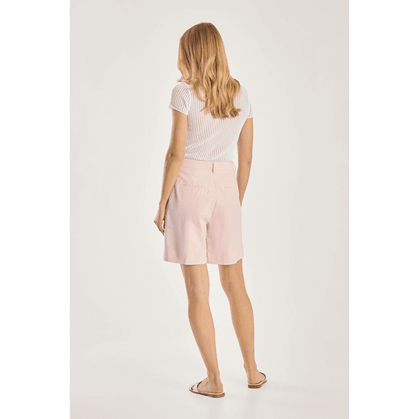 Seductive Chrissy Fine Linen Shorts Black