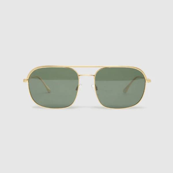 Anine Bing Highland Sunglasses Gold