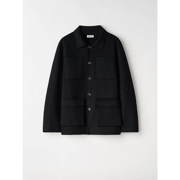 Soft Goat Signature Jacket Black