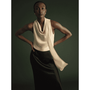 Main Image Vince Fluid Satin Scarf Top Bona