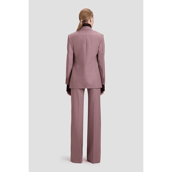 Victoria Beckham Patch Pocket Jacket Mauve