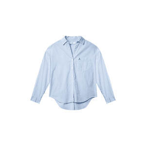 Hovedbilde Arnie Says Venice Seersucker Classic Stripe Shirt Blue Stripe