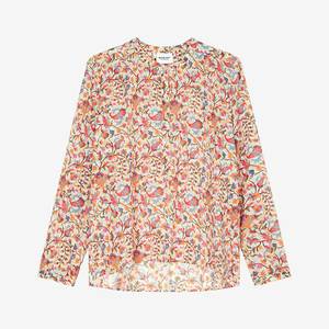 Bilde av Isabel Marant toile Maxika Blouse Ecru/Orange