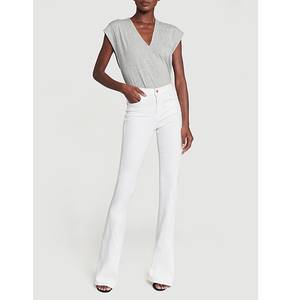 FRAME Le High Flare Jean Blanc | Oxholm
