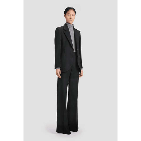 Victoria Beckham Patch Pocket Jacket Black