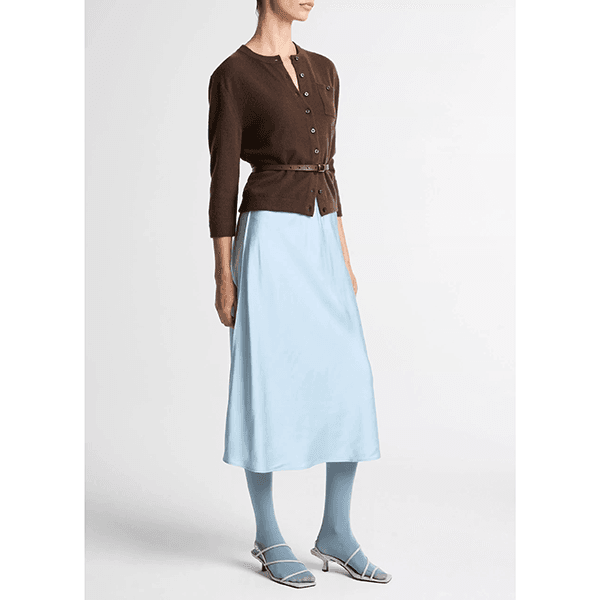 Vince Pull On Slip Skirt Clearwater