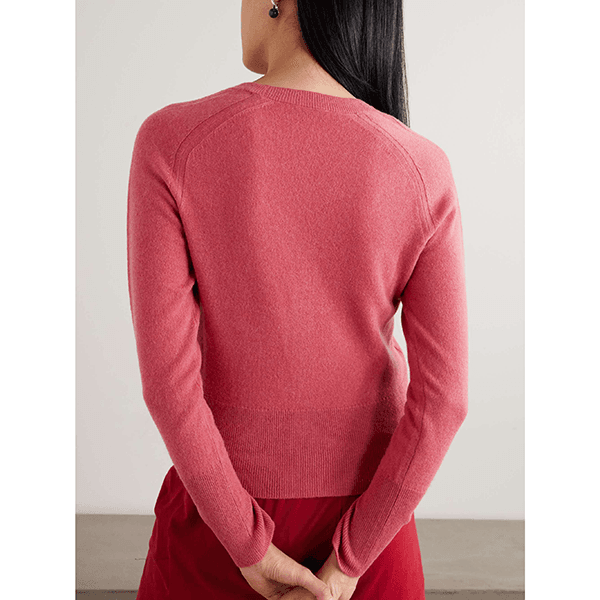 JOSEPH Keane Cardigan Mulberry