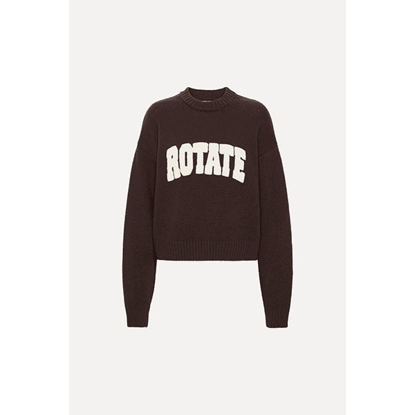 ROTATE Crewneck Sweater Molé Comb