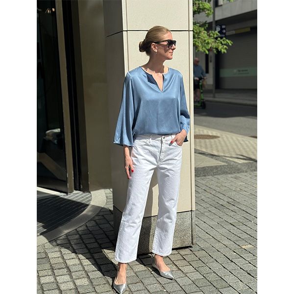 Amuse Nanna Blouse Blue