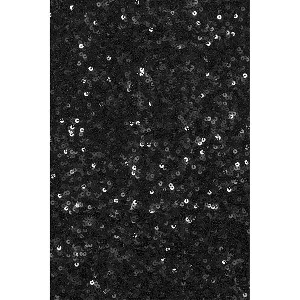 ROTATE Sequins Mini LS Dress Black