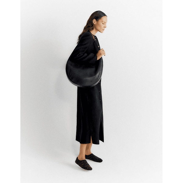 Liffner Moon Hobo Bag Black
