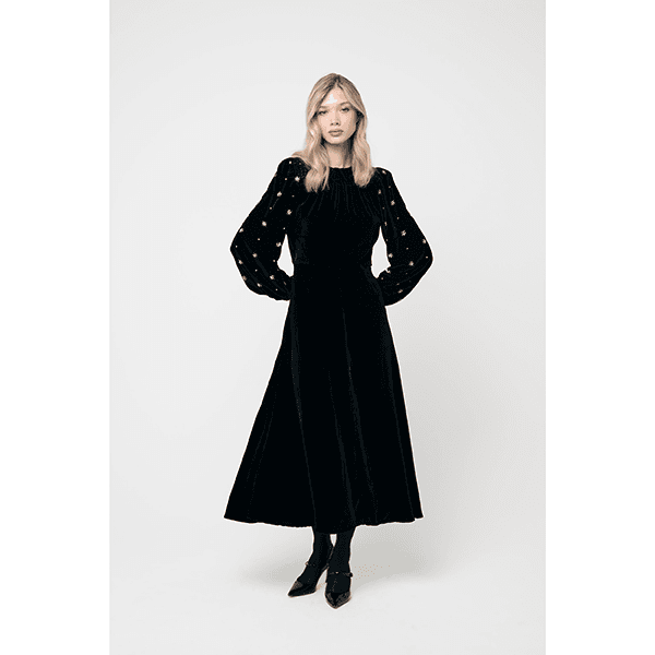 Pia Tjelta Ava Embellished Dress Black