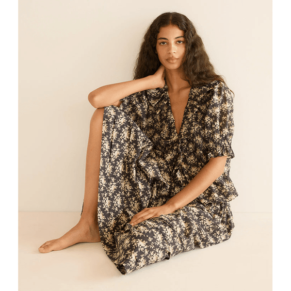 Henri Top Noir Rosier Floral