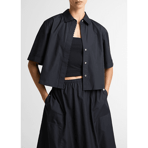 Hovedbilde Vince Scallop Detail S/S Shirt Eclipse