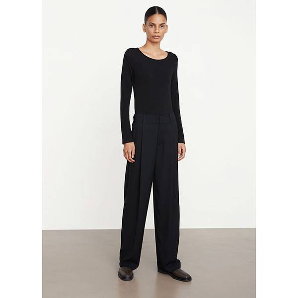 drapey wide leg pants