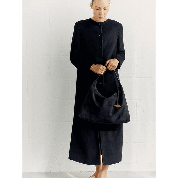 Liffner Pillow Hobo Bag Black
