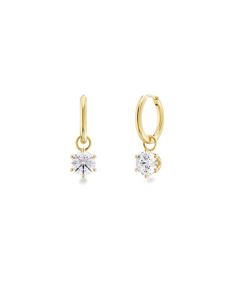 Edblad Crown Hoops Gold