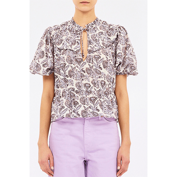 Ulla Johnson Elvie SS Cotton Top Meadow