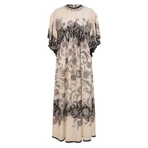Main Image Zimmermann Rhiannon Maxi Dress Cream/Black Floral
