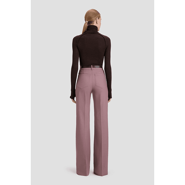 Victoria Beckham Alina Trouser Mauve