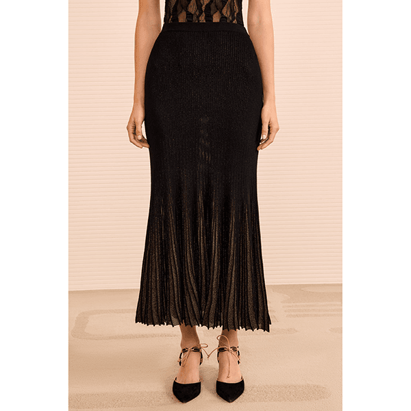 Ulla Johnson Vera Midi Skirt Noir
