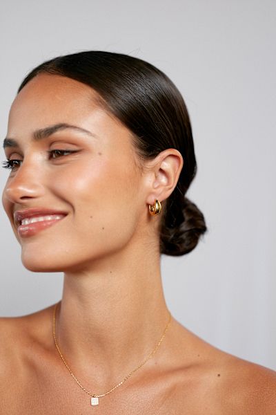Anni Lu Golden Curve Hoops Petit