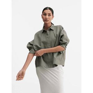 Hovedbilde Ahlvar Gigi Oxford Shirt Light Military