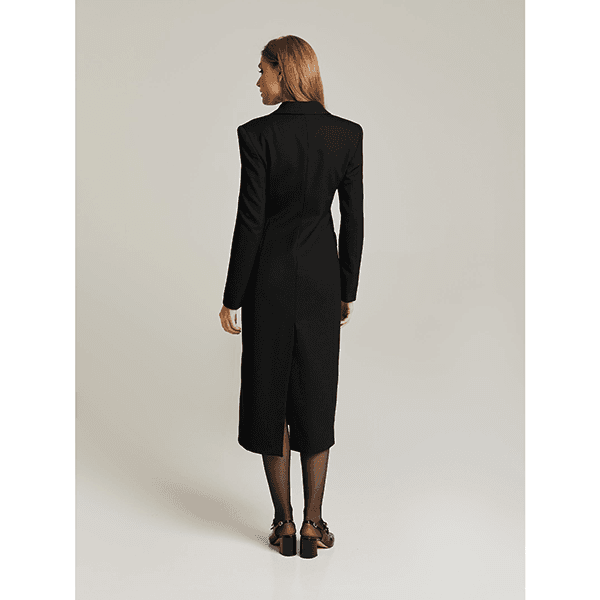 Andiata Aubrie Blazer Dress Black