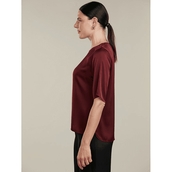 Stenströms Sanne Blouse Dark Red