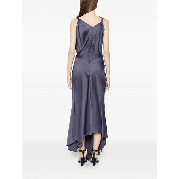 Victoria Beckham Posy Midi Dress Eclipse