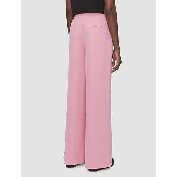 JOSEPH Nour Satin Twill Trousers Blush