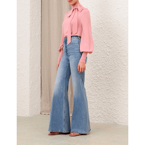 Flare Jean Dawn Blue