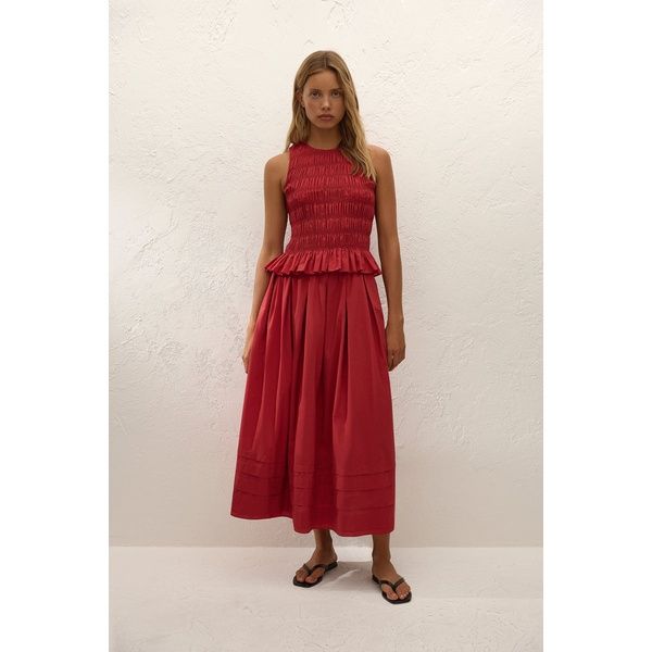 Faithfull Cales Skirt Chilli
