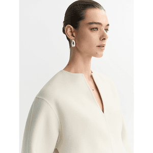 Hovedbilde Soft Goat Woven Top Bone