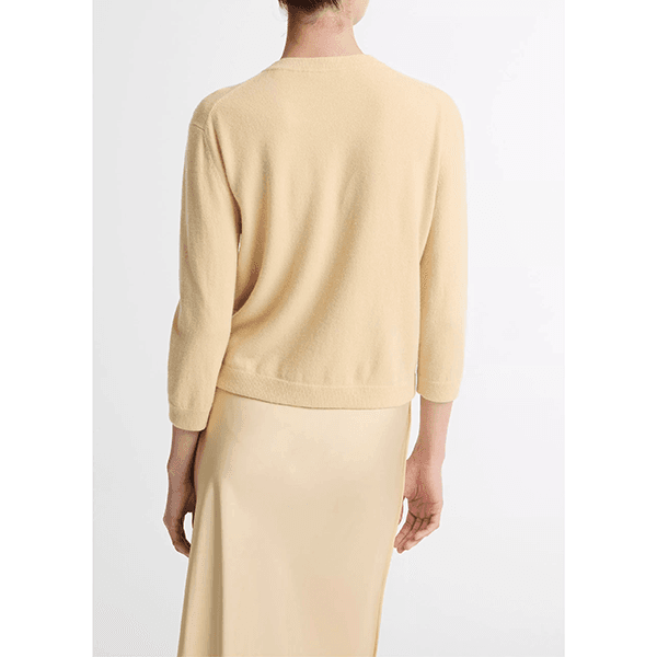 Vince Pocket Cardi Chamomile